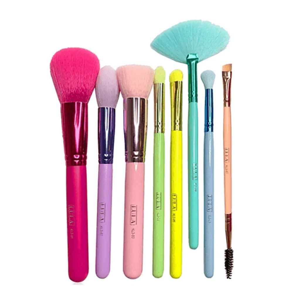 Lula Rainbow Cake Brush Set