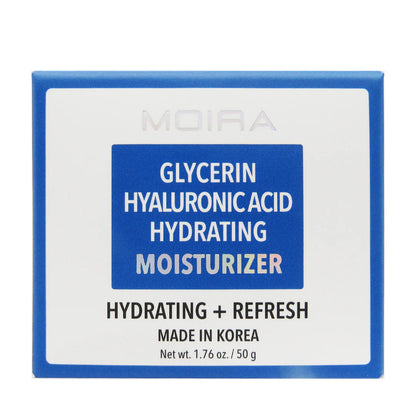 Crema Hidratante Glycerin Hyaluronic Acid Hydrating Moira Beauty